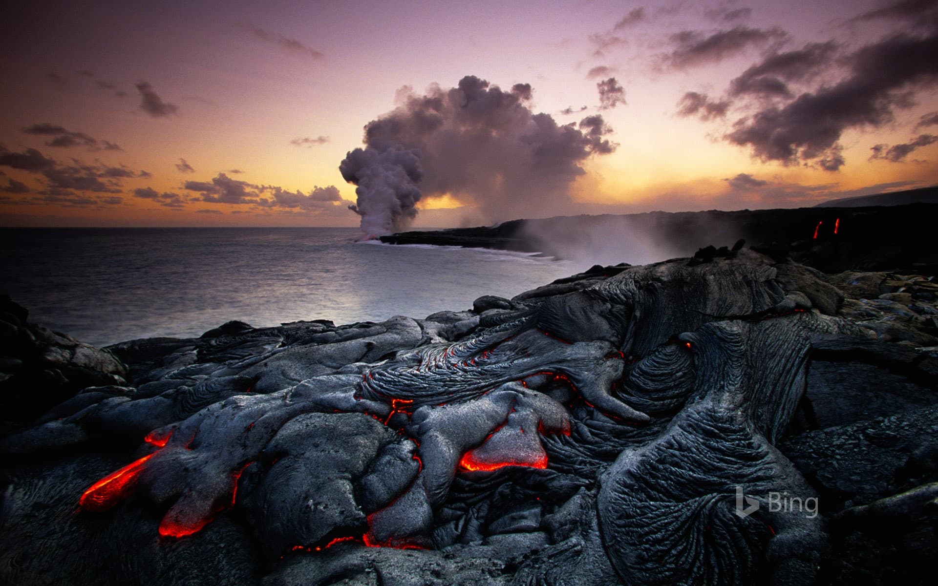 Bing Wallpaper: Hawai’i Volcanoes National Park