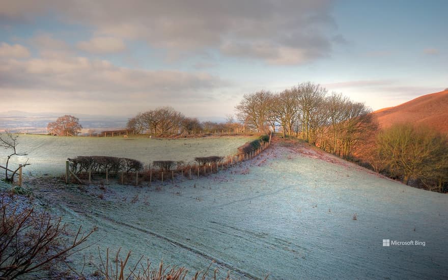 Bing Wallpaper: Vale of Clwyd, Wales