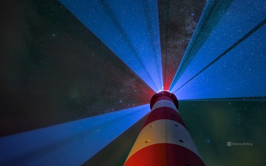 Westerheversand Lighthouse, Schleswig-Holstein, Germany