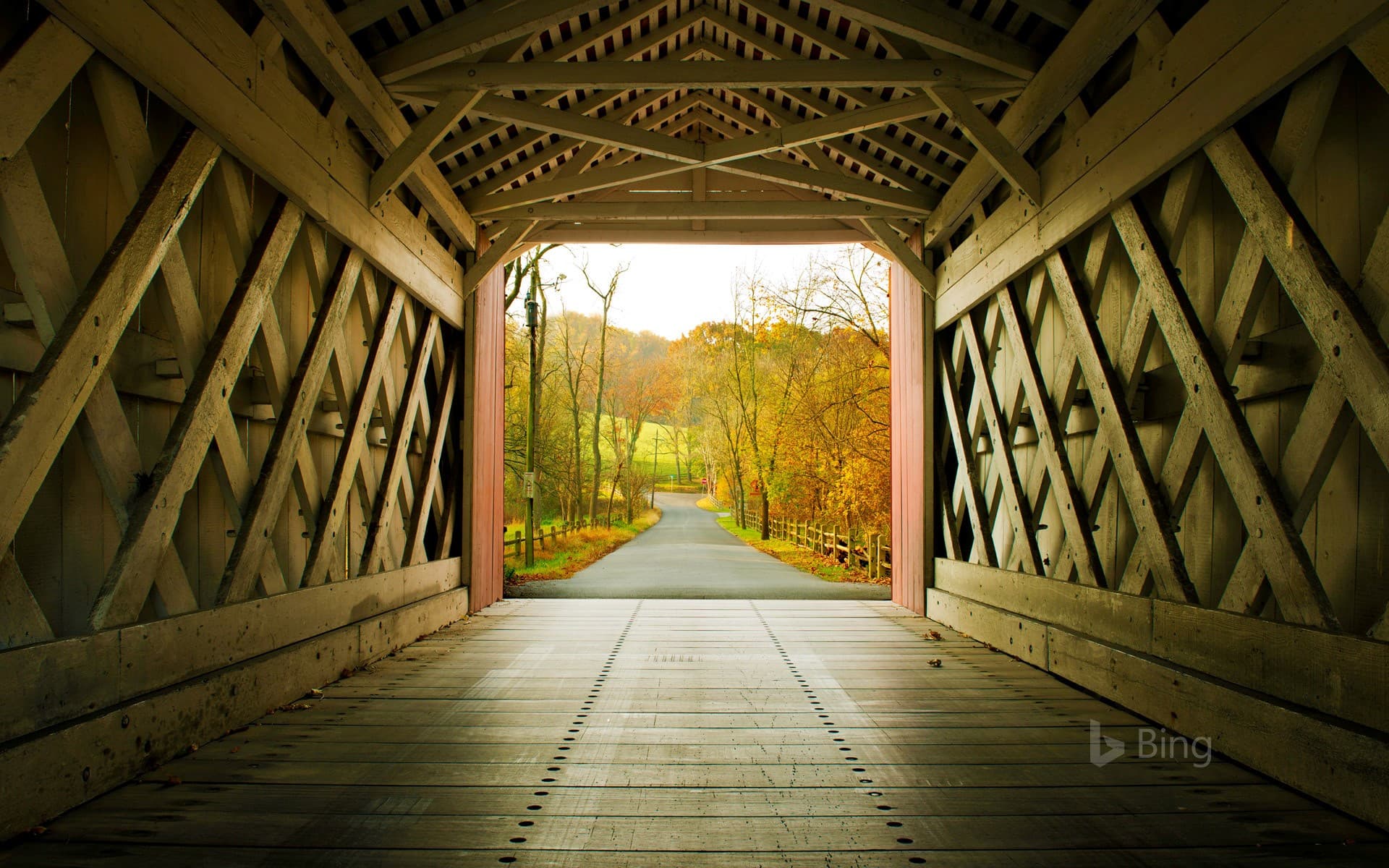 Bing Wallpaper: Ashland Bridge in Yorklyn, Delaware