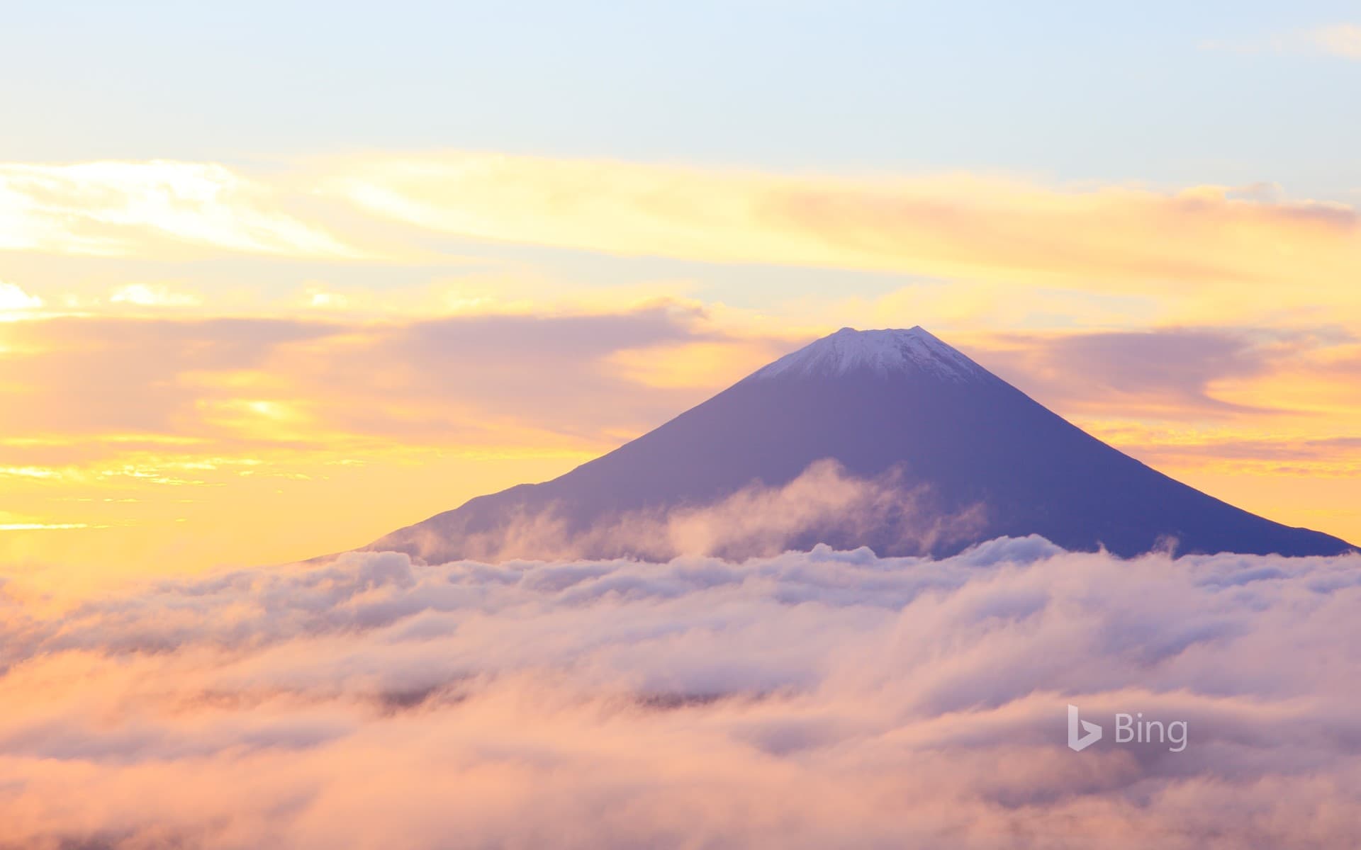 Bing Wallpaper: Mount Fuji, Japan